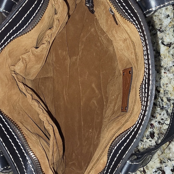 Patricia Nash Purple Sunflower Poppy Tote - Picture 10 of 13